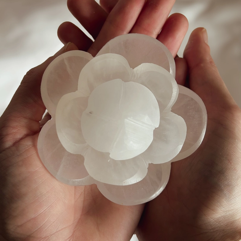 Fiore in Selenite